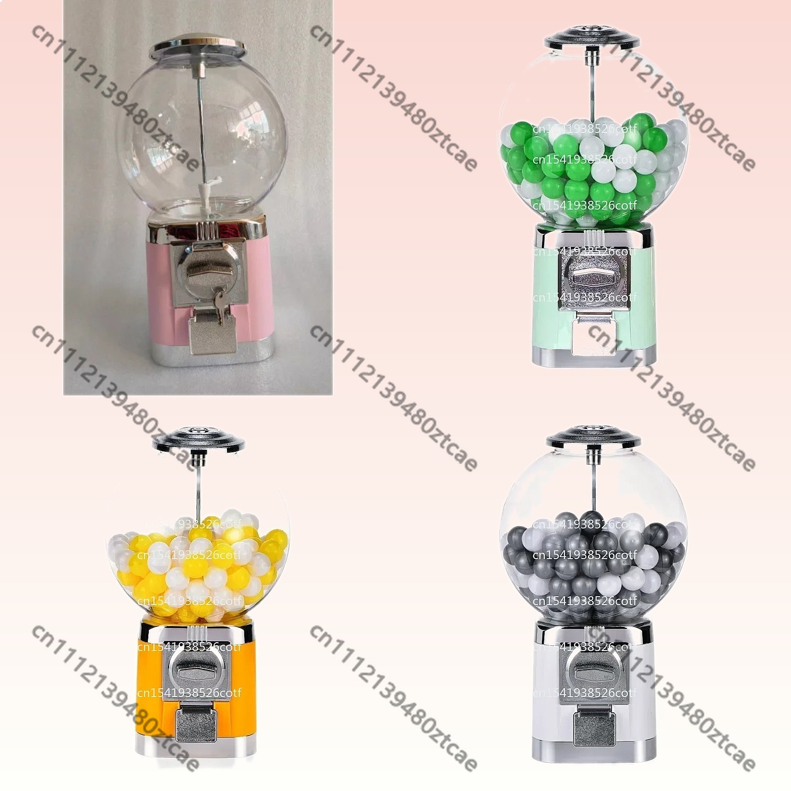 Prize Capsule Toy Machine - Arcade Gumball Capsule Toy Candy Dispenser