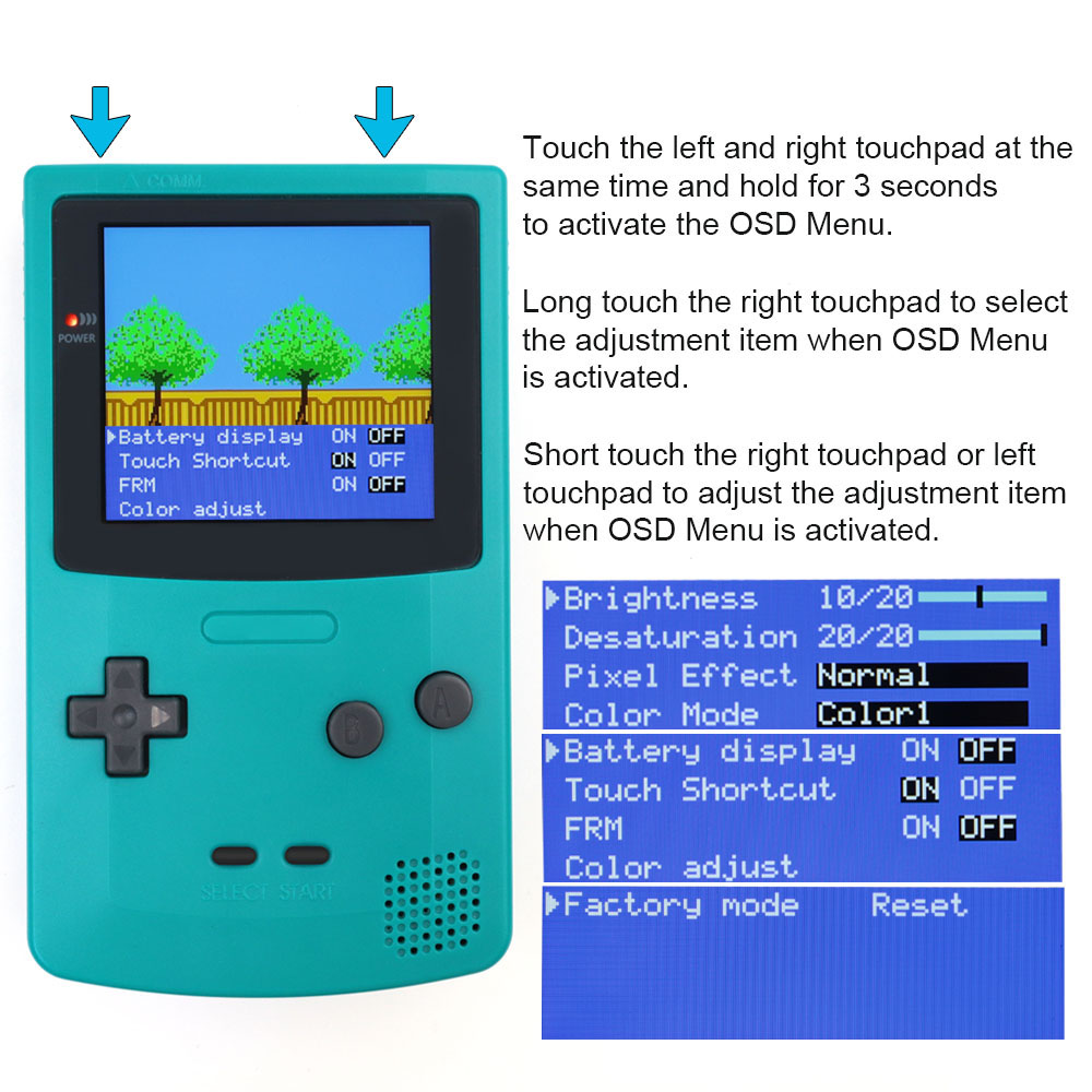 Rechargeable 2.8' IPS Screen L - đánh giá và giá Lcd Screen Arcade