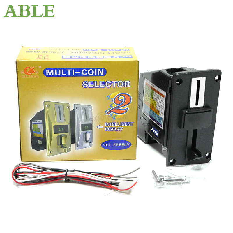 Multi Coin Acceptors Selector  - đánh giá và giá Coin Pusher Machine