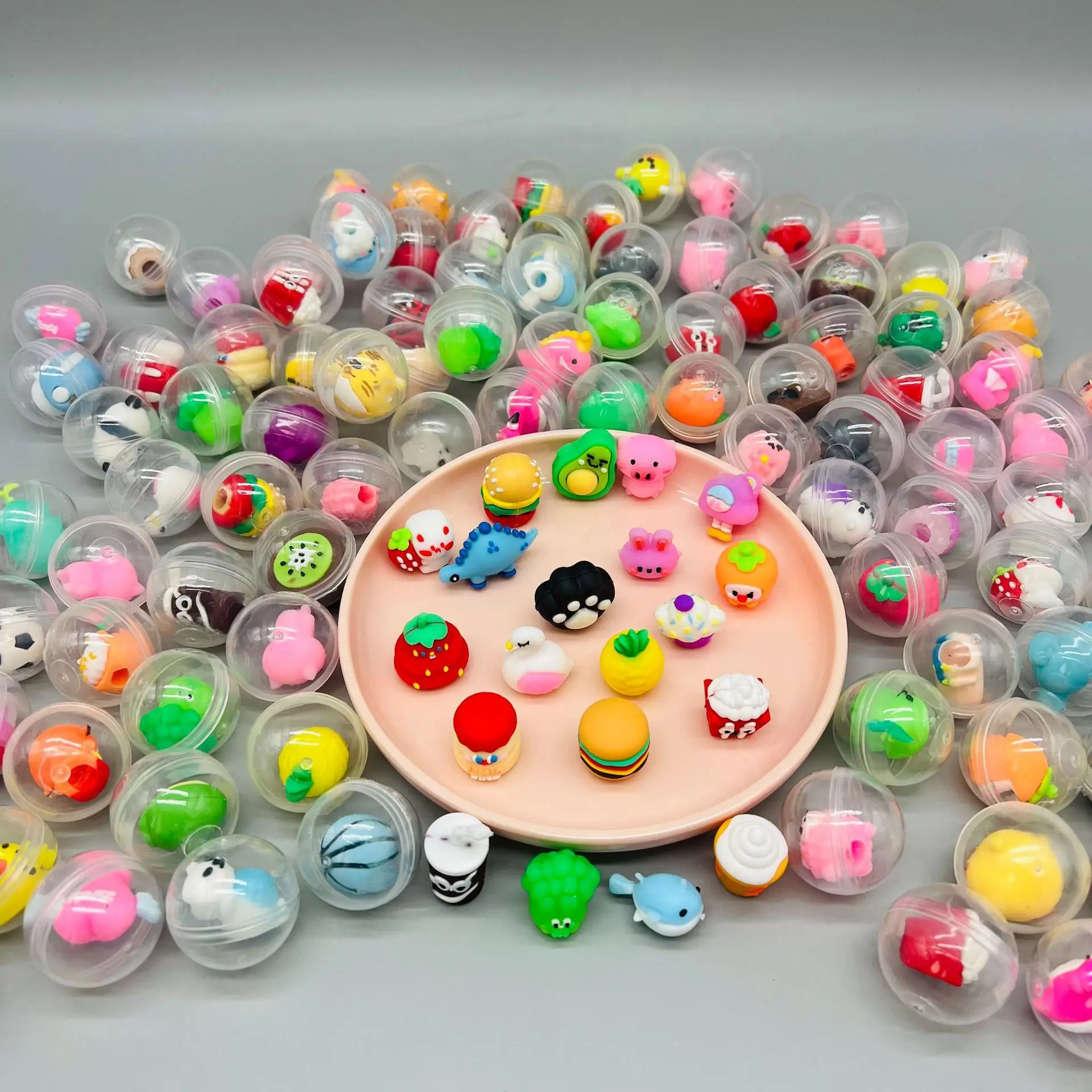 Transparent Twisted Egg for Mi - đánh giá và giá Claw Crane Machine