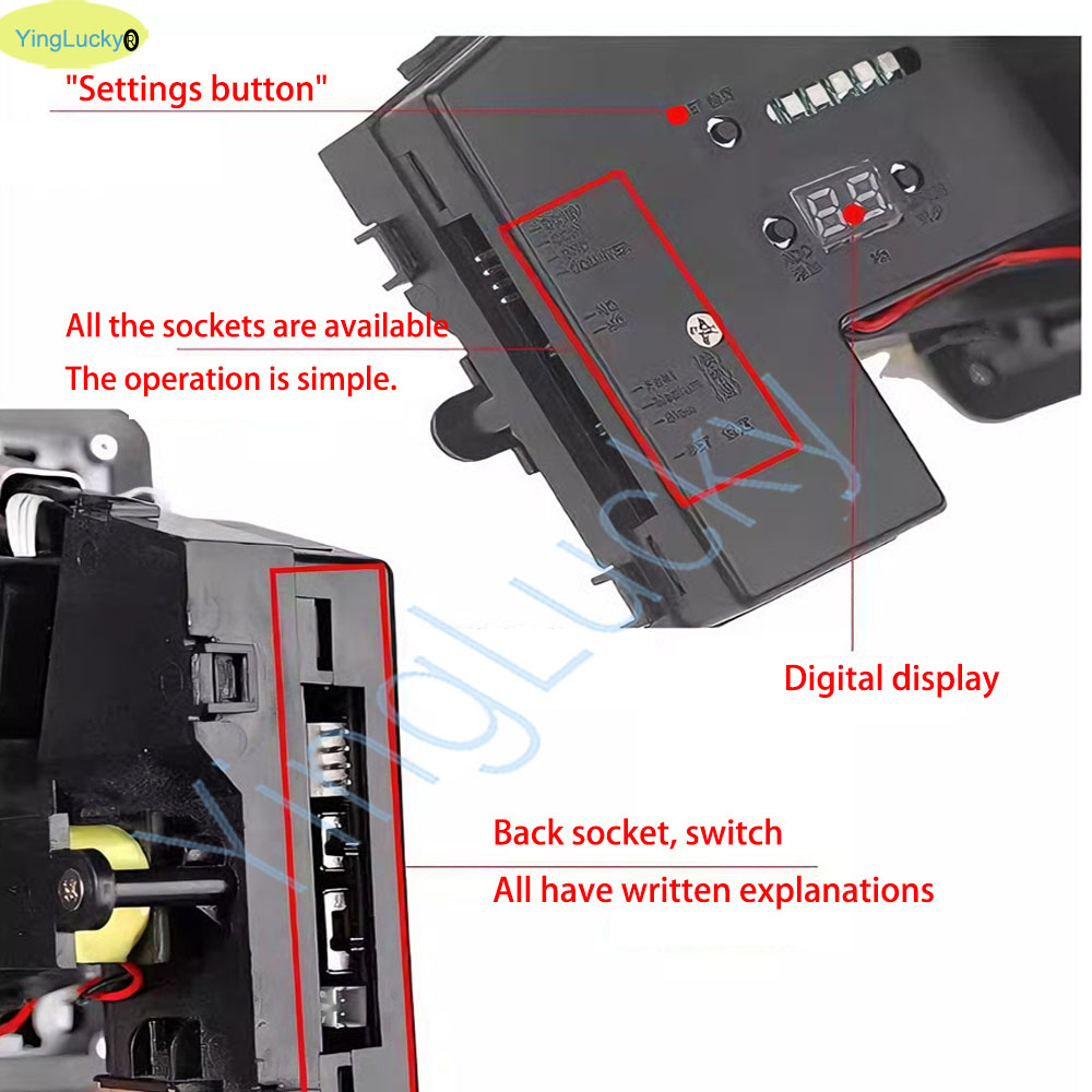 Colorful LED Multi Coin Accept - đánh giá và giá Coin Pusher Machine