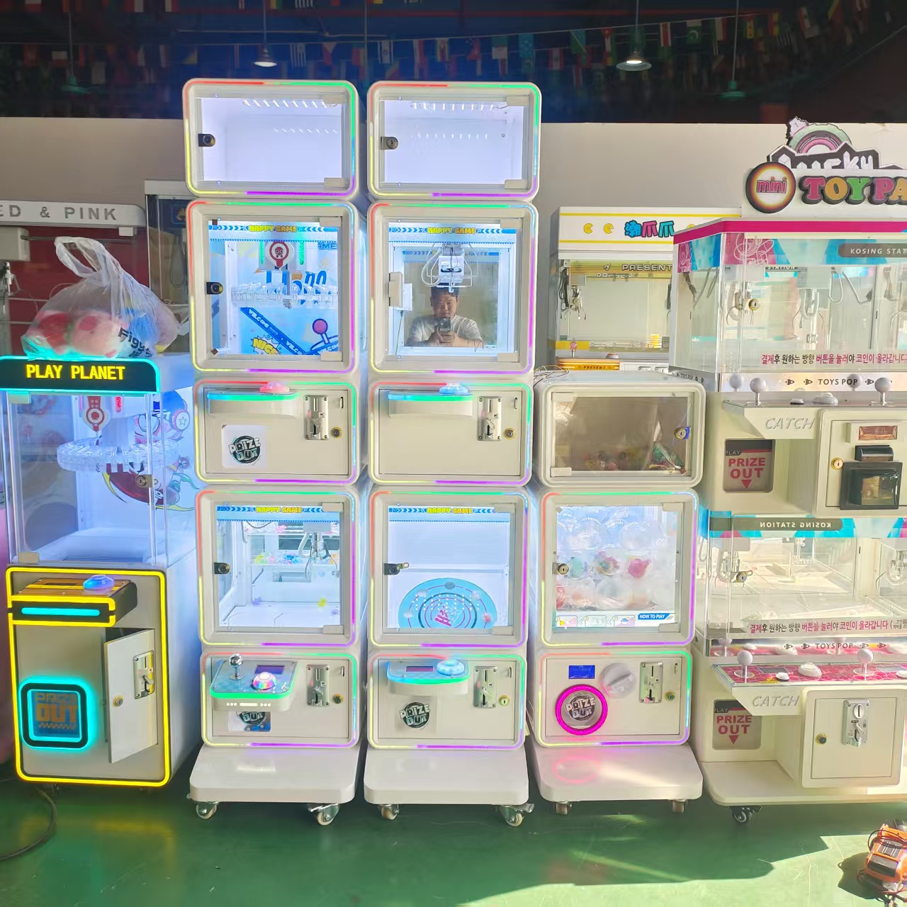 Commercial Mega Mini Claw Cran - đánh giá và giá Arcade Machine Profit