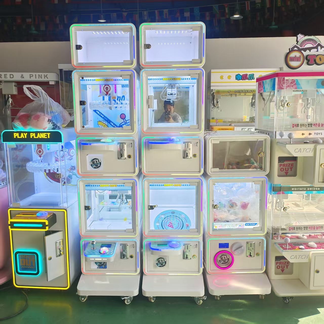 Commercial Mega Mini Claw Cran - đánh giá và giá Arcade Machine Profit