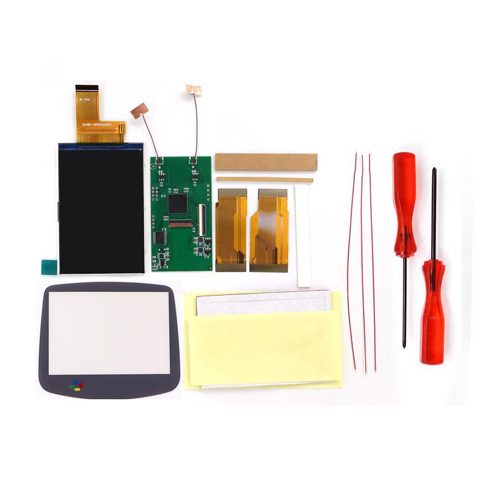 For GBA V5 Drop in Backlight L - đánh giá và giá Lcd Screen Arcade