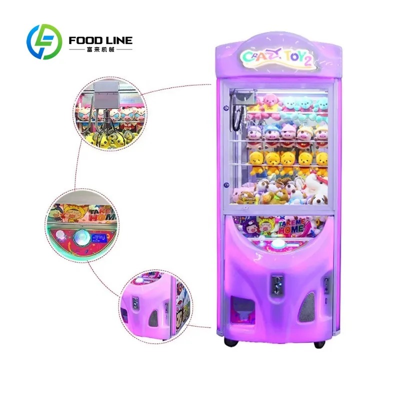 Customized Coin Operated Arcad - đánh giá và giá Arcade Toy Claw Vending Machine