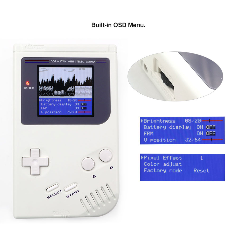 36 Colors Changing Mode RIPS S - đánh giá và giá Lcd Screen Arcade