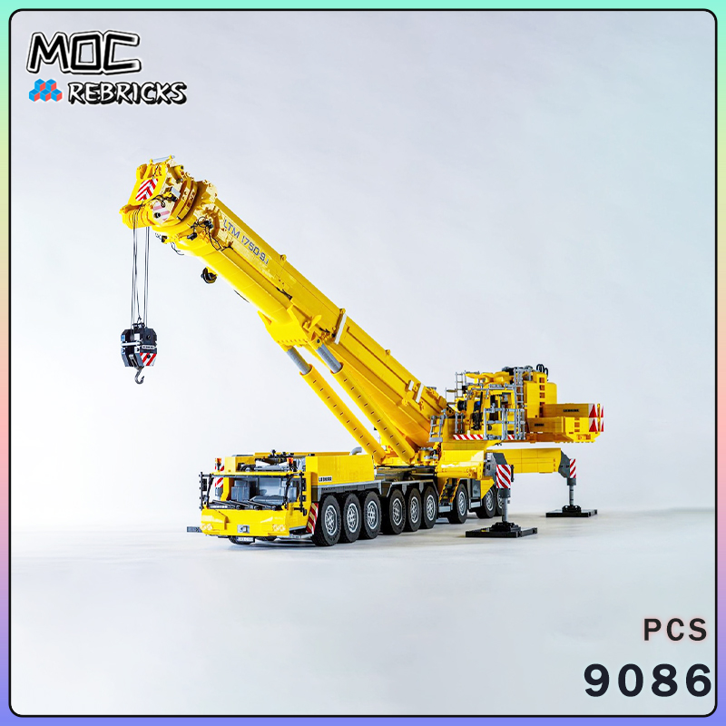 City Series MOC Bricks 1750-9. - đánh giá và giá Claw Crane Machine