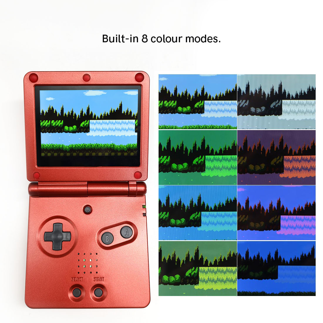 For  GBA SP V5  720x480 Retro  - đánh giá và giá Lcd Screen Arcade