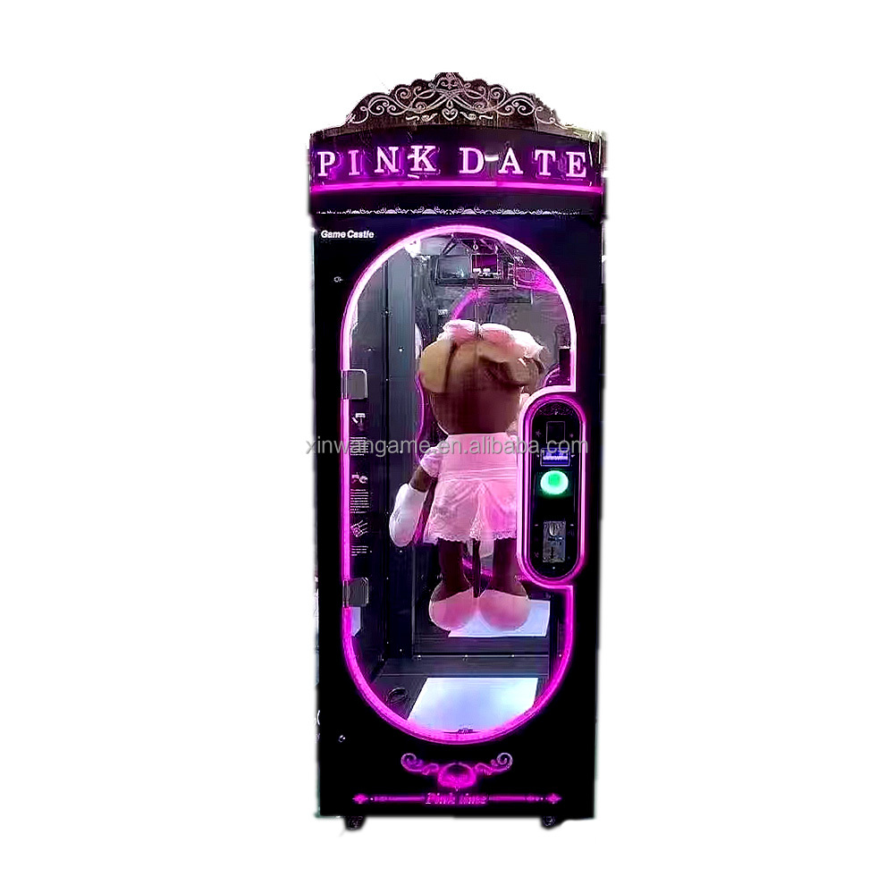Pink Date Gift Pluche Plush Ki - đánh giá và giá Arcade Toy Claw Vending Machine