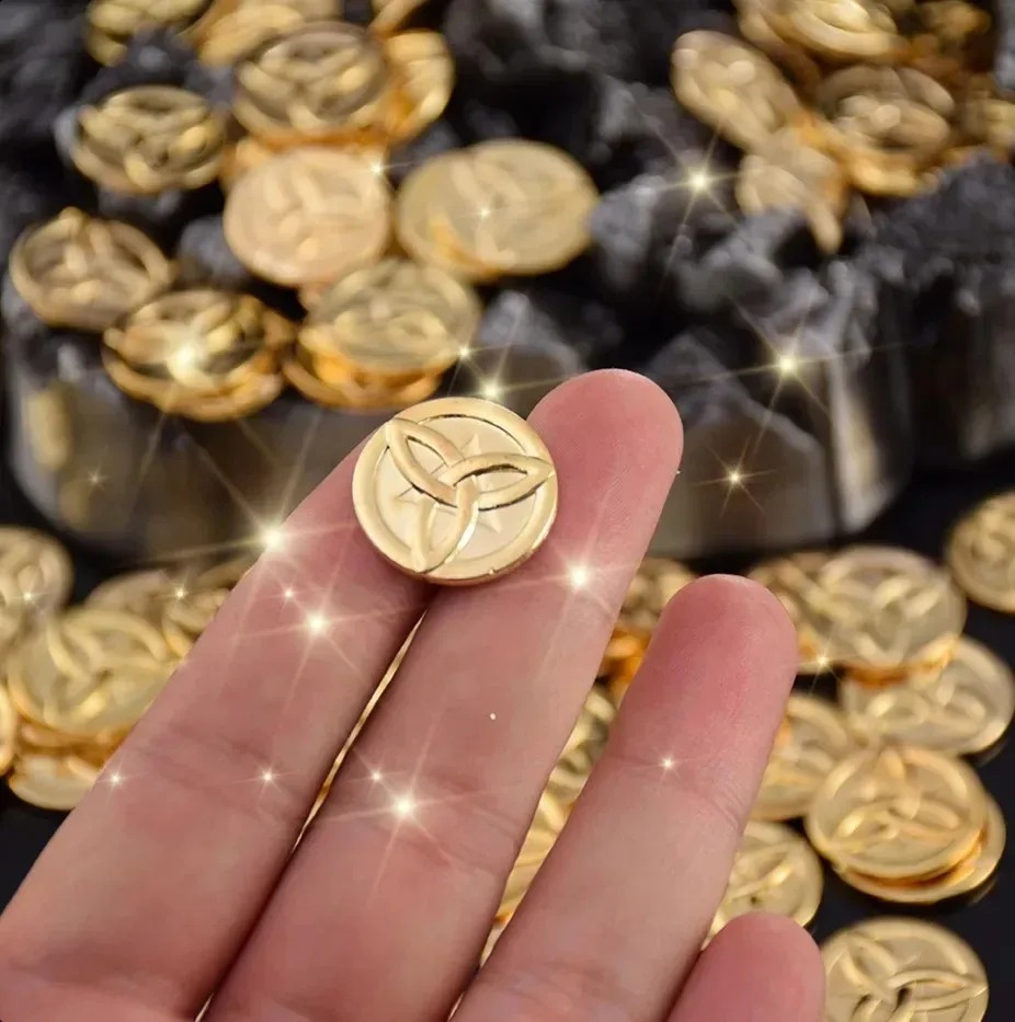 10Pcs Genshin Impact Zinc Allo - đánh giá và giá Arcade Game Coin