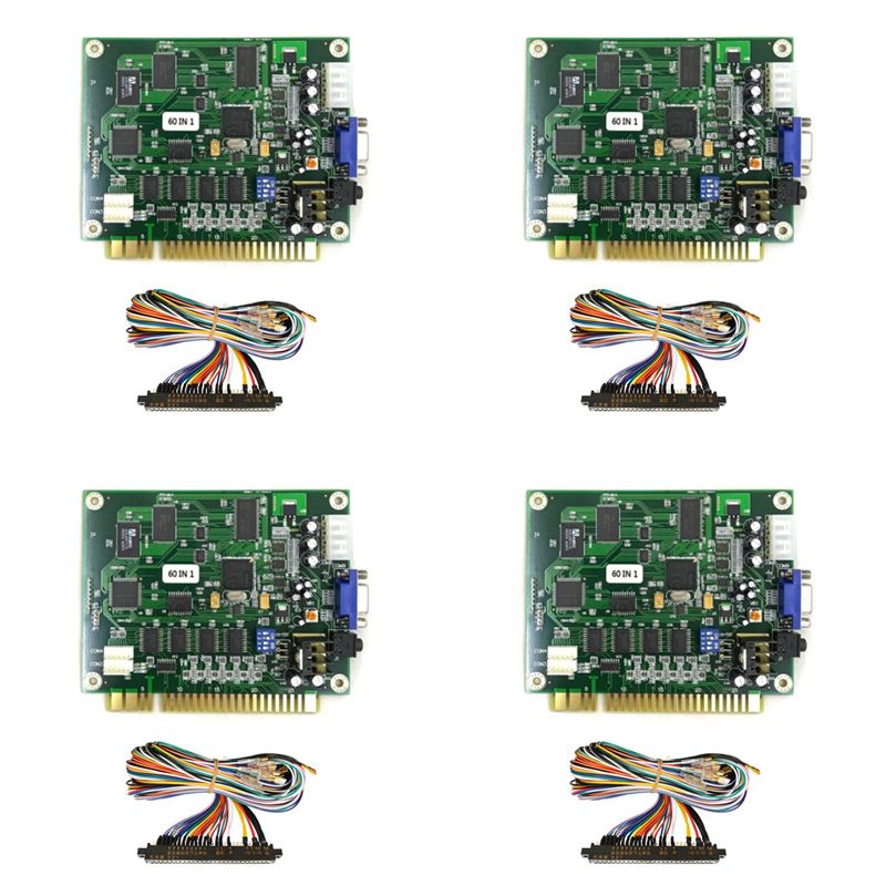 Efficient 4X 60 In 1 Multicade - đánh giá và giá Usb Game Board Jamma