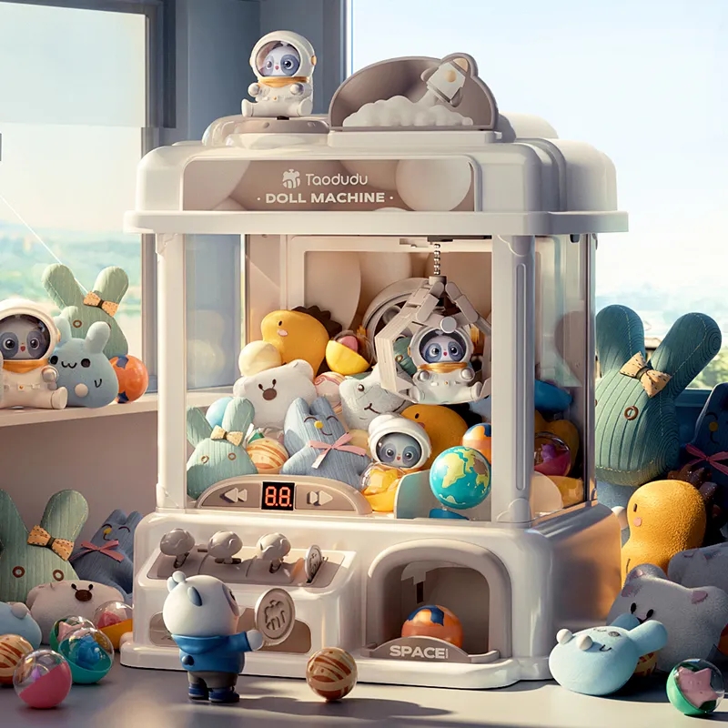Children Mini Claw Machine Aut - đánh giá và giá Coin Pusher Machine