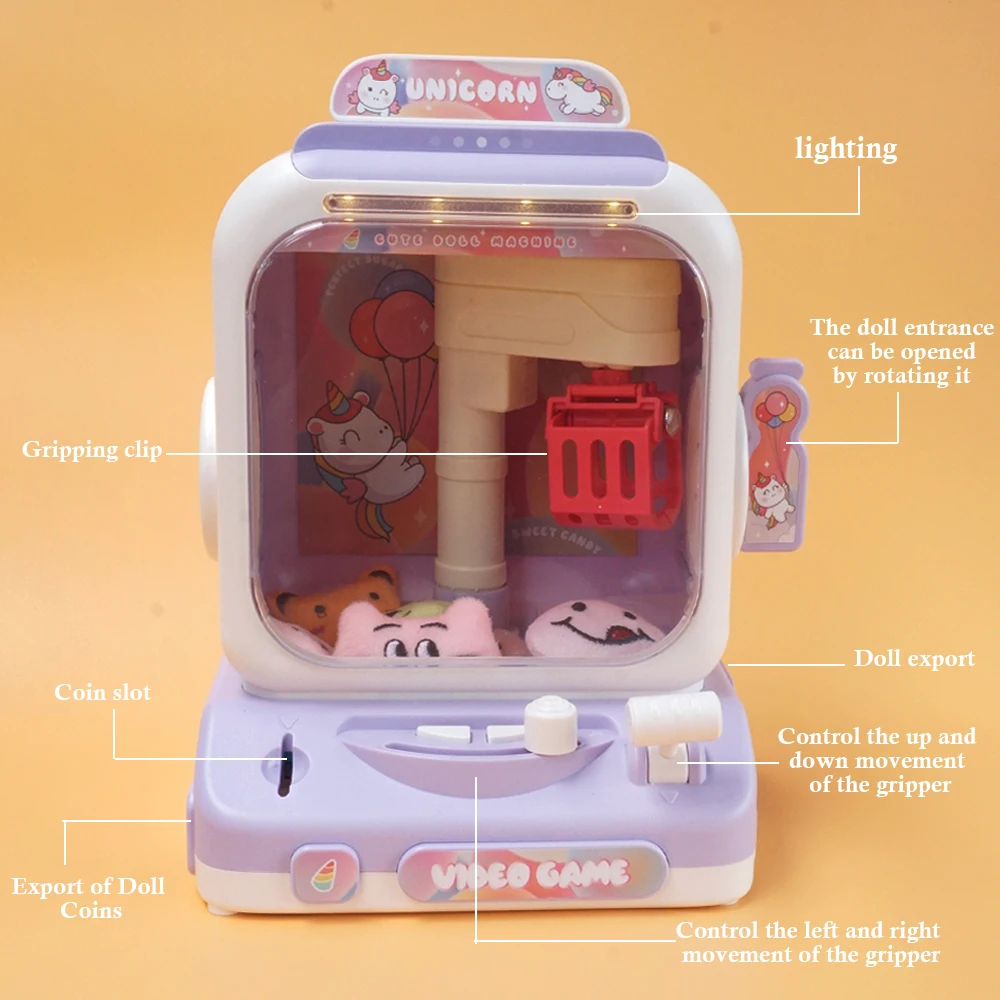 New Mini Claw Machine Rabbit   - đánh giá và giá Claw Crane Machine